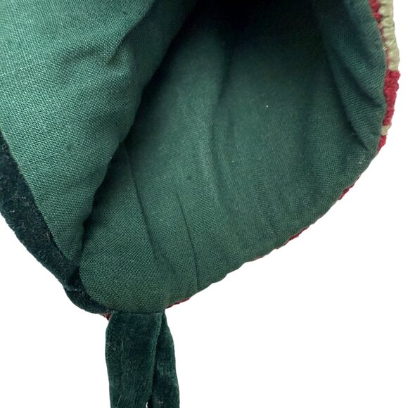 Needlepoint Christmas Stocking Nativity Scene Old World Religious Holiday Decor - Picture 10 of 11